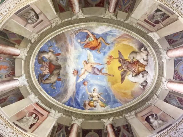 Palazzo Farnese Caprarola. Stanza dell'Aurora.